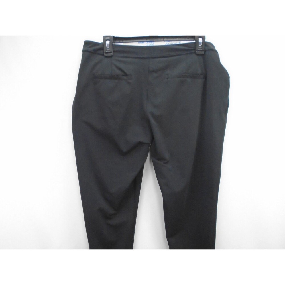 Lululemon Women Size 12 (32x28) Black On The Fly Woven Jogger Pants Multi-Pocket - Picture 5 of 6